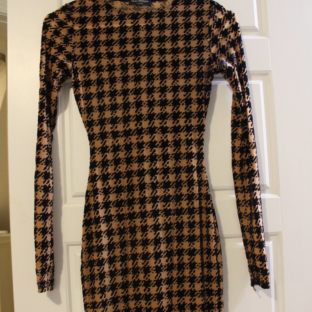Naked wardrobe mini dress